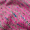 Tweed, Webstruktur, Pink, Schwarz/Weiß, Blau