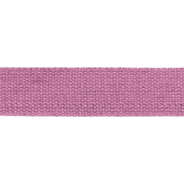 Gurtband, gewebt, Meterware, 80% CO 12% CV 8%PES, Pink, 30 mm