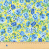 Javanaise, Milles Fleures, gelb, blautöne, grüntöne