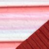 Steppstoff, Farbverlauf, Streifen, rottöne, rosa, weiß